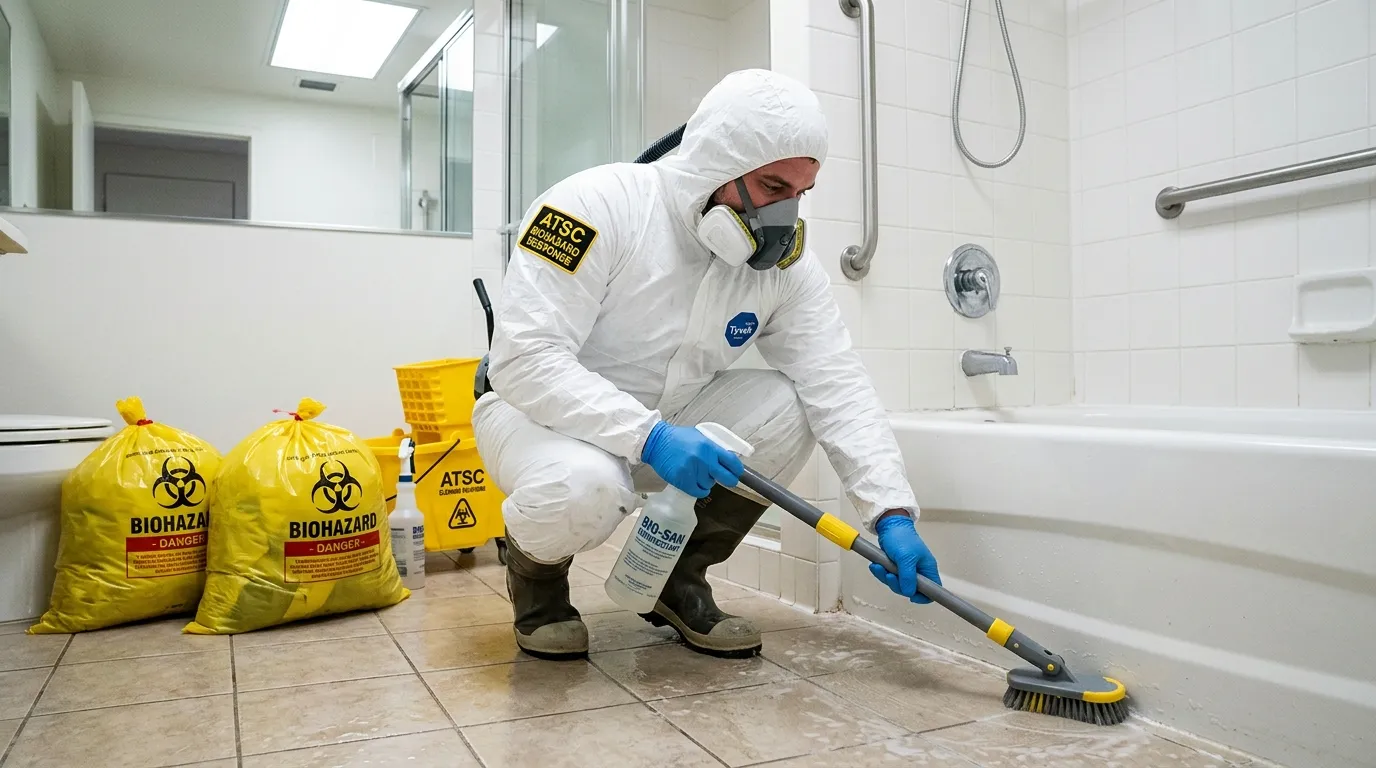 Decontamination equipment deployed for Blood Cleanup in Hoboken